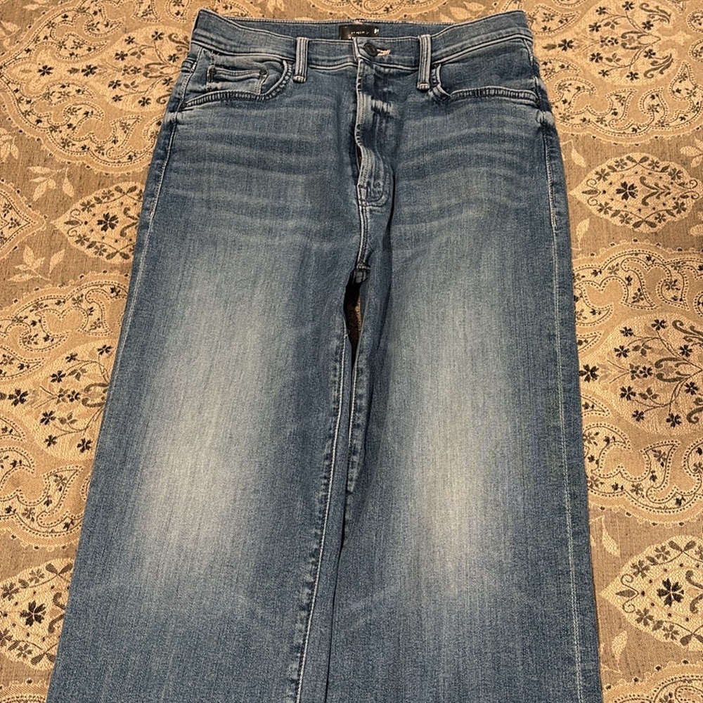 Mother size 27 straight leg jeans
